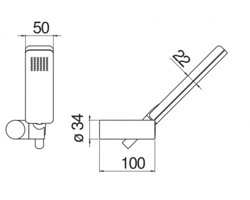 AD146/25CR душевой набор AD146/25CR