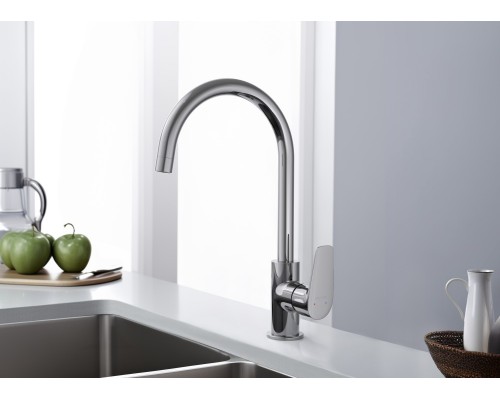 AQ1182CR БЕТТА смеситель для кухни AQ1182CR