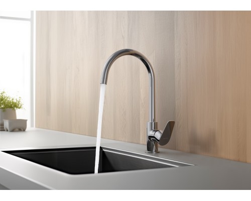 AQ1182CR БЕТТА смеситель для кухни AQ1182CR