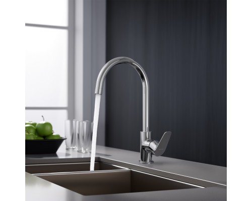 AQ1182CR БЕТТА смеситель для кухни AQ1182CR