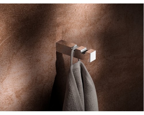 19115010000 EDITION 90 Square Крючок для полотенца двойной, хром 19115010000