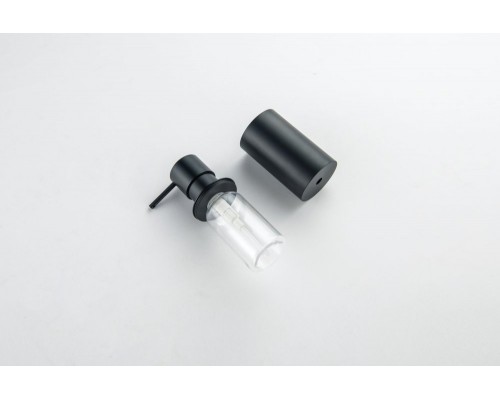 AQ4229MB ОБЕРОН дозатор настольный, матовый черный AQ4229MB