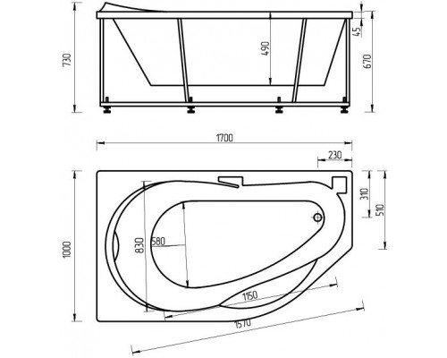Таурус лев.пустая с фр.экр. ПРОДАЕМ ИЗ НАЛИЧИЯ TAR170-0000084