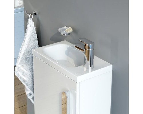 Умывальник CHROME 400 правый белый с отверстием XJGP1100000