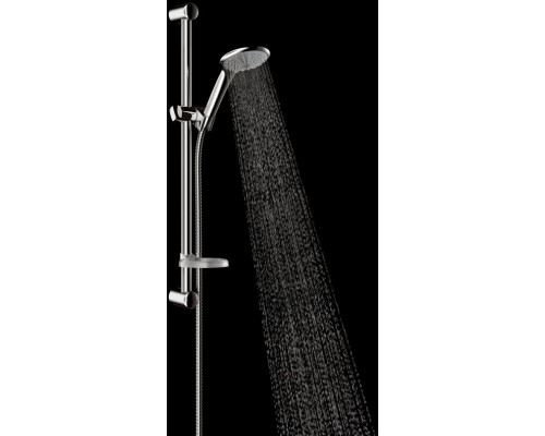 27230001 Euphoria 110 Душевой гарнитур II, душевая штанга 600 мм, шланг 1750 мм, полочка, хром 27230001