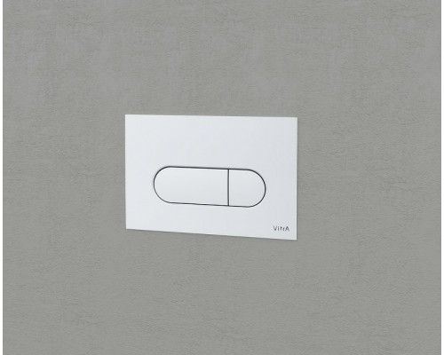 9773B003-7207 Комплект: Normus унитаз подвесной+крышка + инсталляция + панель смыва глянец белый (740-2200) 9773B003-7207