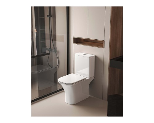 AQ4411-00 Унитаз напольный, безободковый Aquatek Optima Square 665x345x775 AQ4411-00