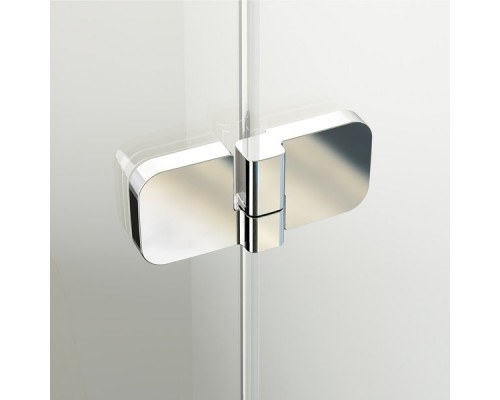 BSRV4-90 душевой уголок квадратный с угловым входом,хром+Транспарент 1UV77A00Z1