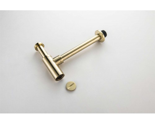 AQ6012BG сифон, шлиф. золото AQ6012BG