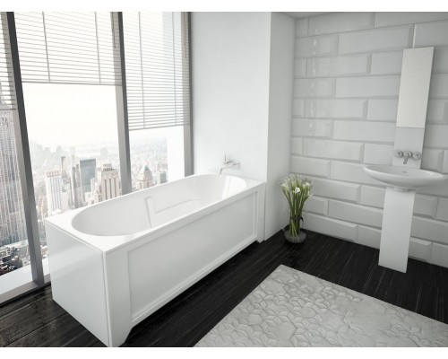 Лея пустая с фр.экр. (слив слева) LEY170-0000021