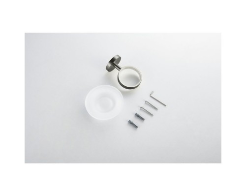 AQ4103BGM ЕВРОПА мыльница, оружейная сталь (шлиф. черный хром) AQ4103BGM