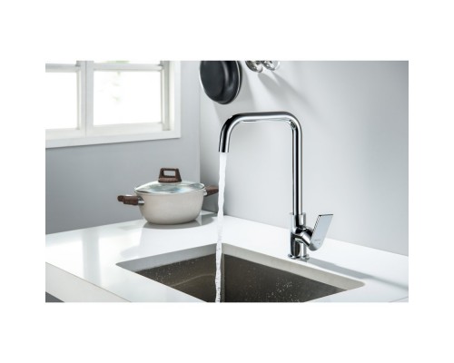 AQ1480CR ЛИРА смеситель для кухни AQ1480CR