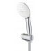 27601003 Tempesta 110 Душевой набор 2 режима струи (круглый ручной душ, настенный держатель, шланг 1750 мм), 8.5 л/мин, хром 27601003