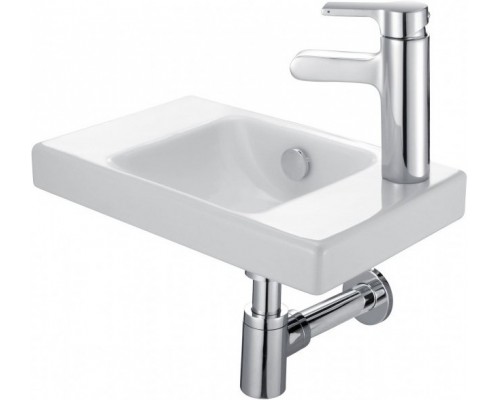 ODEON UP E4799G-00 раковина 40x25 см отверстие для смесителя с правой стороны E4799G-00