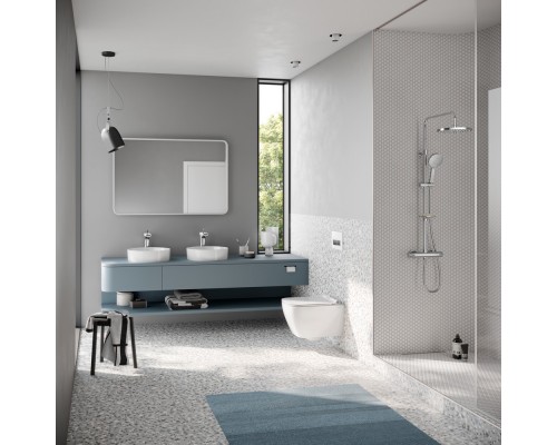 SP26SL Sapphire унитаз подвесной, безободковый, с тонким сиденьем с микролифтом, Serel SP26SL