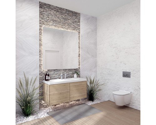 SP26SL Sapphire унитаз подвесной, безободковый, с тонким сиденьем с микролифтом, Serel SP26SL