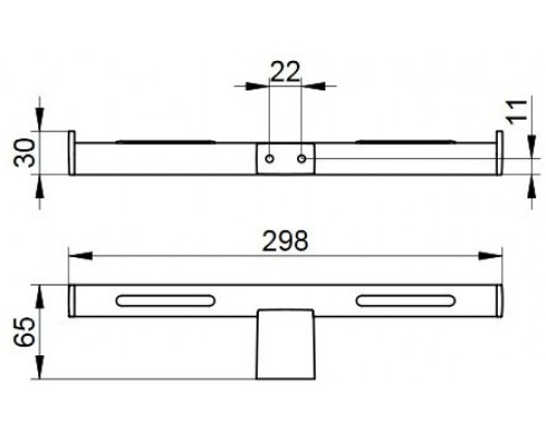 14963010003 PLAN Двойной держатель для туалетной бумаги, хром 14963010003