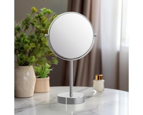 AQ4914CR зеркало косметическое настольное 5х AQ4914CR