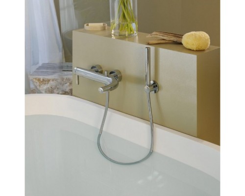 51520010100 EDITION 400 Смеситель для ванны настенный, вылет 223-230 мм, вентиль керамический, хром 51520010100