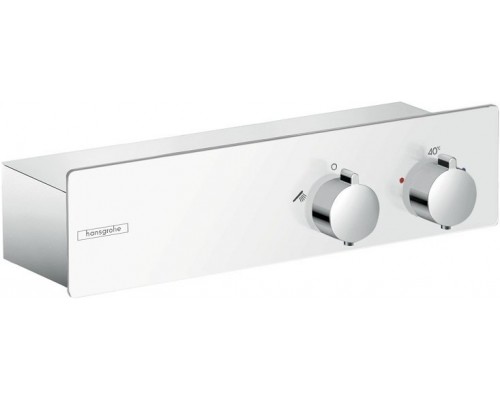 13102400 HG ShowerTablet 350 термостатический смеситель для душа белый/хром 13102400