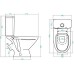 1.WH30.2.141 ЛИГА унитаз-компакт, диагон.выпуск, 2 режима, метал.крепление 1.WH30.2.141