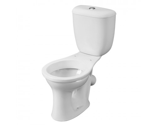 1P3016S0000BF Унитаз-компакт Виктория белый, сидение полипропилен (арт. 188016S0020B0), кос вып 1.P301.6.S00.00B.F