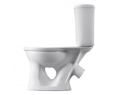 1P3016S0000BF Унитаз-компакт Виктория белый, сидение полипропилен (арт. 188016S0020B0), кос вып 1.P301.6.S00.00B.F