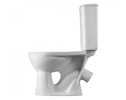 1P4008S0000BF Унитаз-компакт Орион белый, сидение полипропилен (арт. 188008S0020B0), кос вып 1.P400.8.S00.00B.F