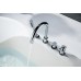 AQ1348CR ЕВРОПА смеситель на борт ванны на 4 отв. AQ1348CR