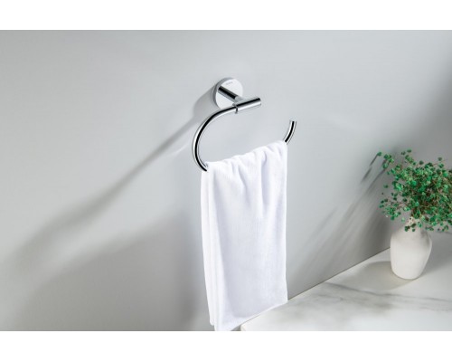 AQ4221CR ОБЕРОН полотенцедержатель овальный AQ4221CR