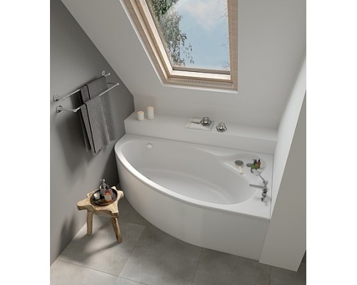 1.WH11.1.994 ЭДЕРА 170х110 ванна асимметричная акриловая правосторонняя белая 1.WH11.1.994