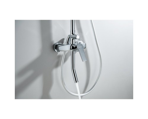 AQ2740CR ЛУГАНО душевая система (смеситель для ванны) 255 мм AQ2740CR