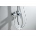 AQ2740CR ЛУГАНО душевая система (смеситель для ванны) 255 мм AQ2740CR