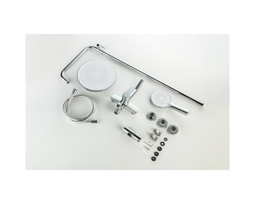 AQ2740CR ЛУГАНО душевая система (смеситель для ванны) 255 мм AQ2740CR