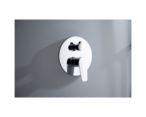 AQ1147CR БЕТТА смеситель для ванны, 3 режима (внешняя и скрытая часть) AQ1147CR