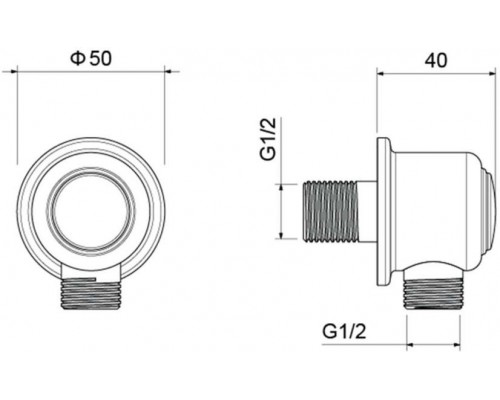 AQ2461CR КЛАССИК шланговое подсоединение AQ2461CR