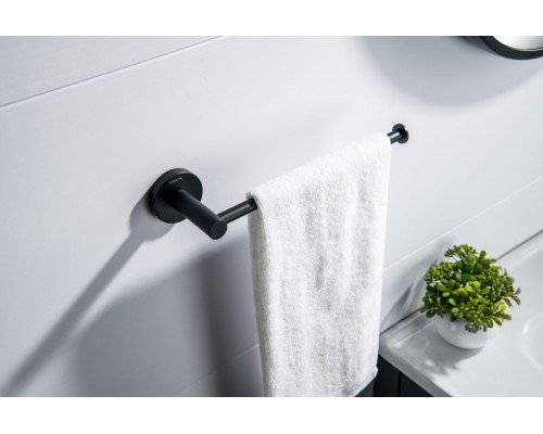 AQ4119MB ЕВРОПА полотенцедержатель, матовый черный AQ4119MB
