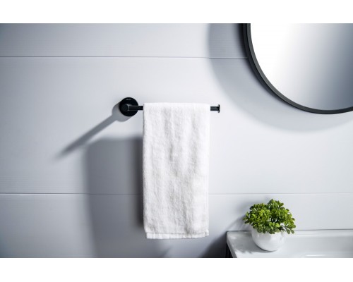 AQ4119MB ЕВРОПА полотенцедержатель, матовый черный AQ4119MB