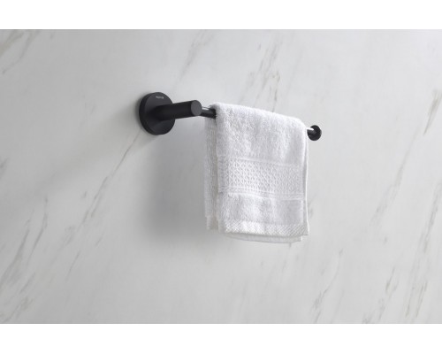 AQ4119MB ЕВРОПА полотенцедержатель, матовый черный AQ4119MB