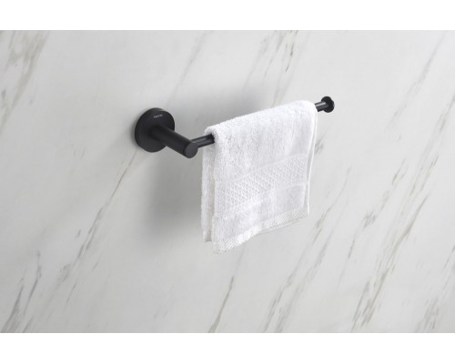 AQ4119MB ЕВРОПА полотенцедержатель, матовый черный AQ4119MB