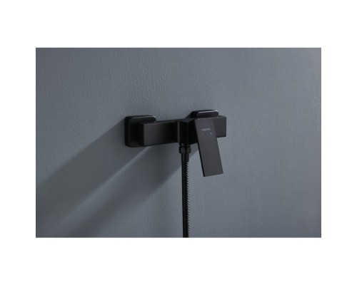 AQ1660MB ЛИБРА смеситель для душа, матовый черный AQ1660MB