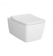 7742B003-0075 Подвесной безободковый унитаз Vitra Shift, белый (НУЖНА КРЫШКА 810-003-009) 7742B003-0075