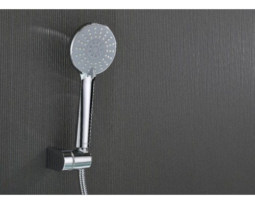 AQ1449CR ЛИРА смеситель для ванны с душевым набором 3jet AQ1449CR