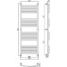 Сунержа Богема  Полотенцесушитель водяной 50x150h, цвет: без покрытия 00-0221-1550