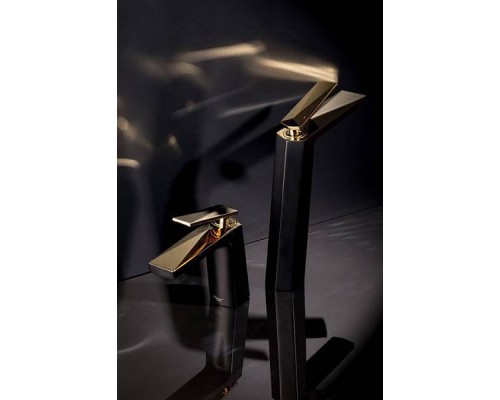 Boheme Venturo Смеситель для раковины из стены, цвет: black 375-B