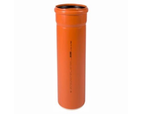 Труба, Ostendorf, KG, KGEM, SN 2, Ø-160, длина, мм-3000, PVC, цвет-RAL 8023 оранжево-коричневый, для наружной канализации Труба, Ostendorf, KG, KGEM, SN 2, Ø-160, длина, мм-3000, PVC, цвет-RAL 8023 оранжево-коричневый, для наружной канализации
