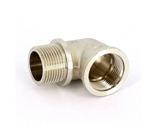 Угол НВ UNI-FITT 3/4" с упором никелированный Угол НВ UNI-FITT 3/4" с упором никелированный