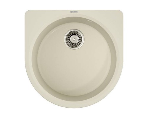 Omoikiri Akegata 51-PA Кухонная мойка Artgranit 51x51 см, цвет: пастила 4993754