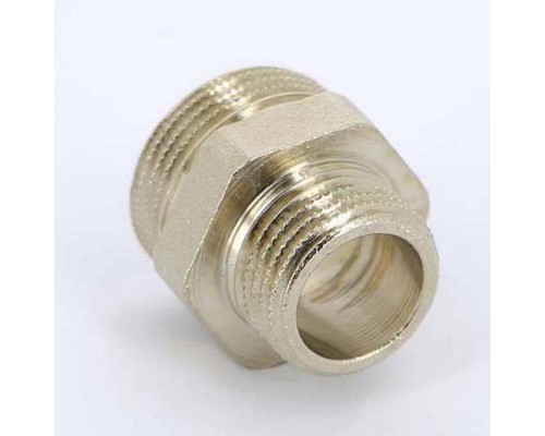 Ниппель Н никелированный UNI-FITT 1"1/2x1" Ниппель Н никелированный UNI-FITT 1"1/2x1"