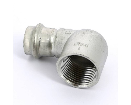 Угол пресс-В компактный нержавеющая сталь Sanpress Inox VIEGA 22х1" Угол пресс-В компактный нержавеющая сталь Sanpress Inox VIEGA 22х1"